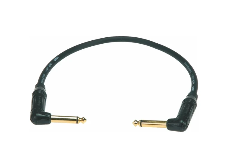 Klotz KIKPA020RR ubalansert Basic pedal patch med vinkel jack 20cm 