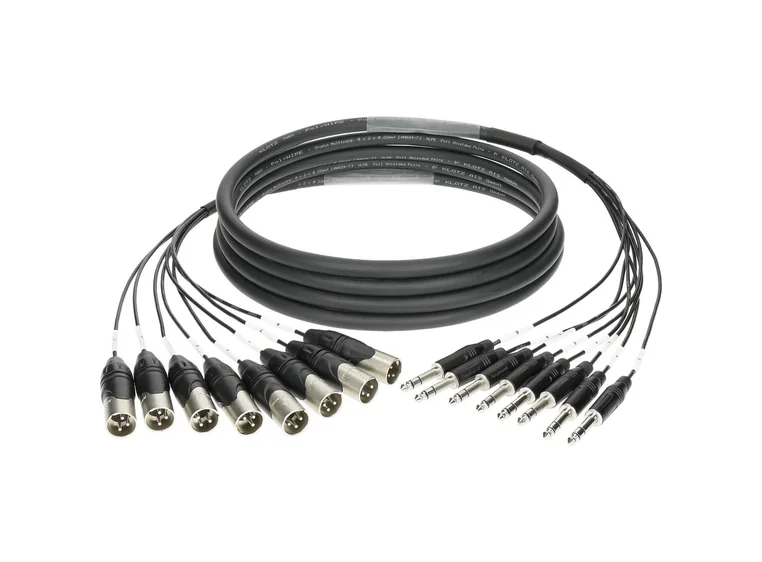 Klotz S08MPA04 8 kan Multilink XLRM/Stj. 4 m 