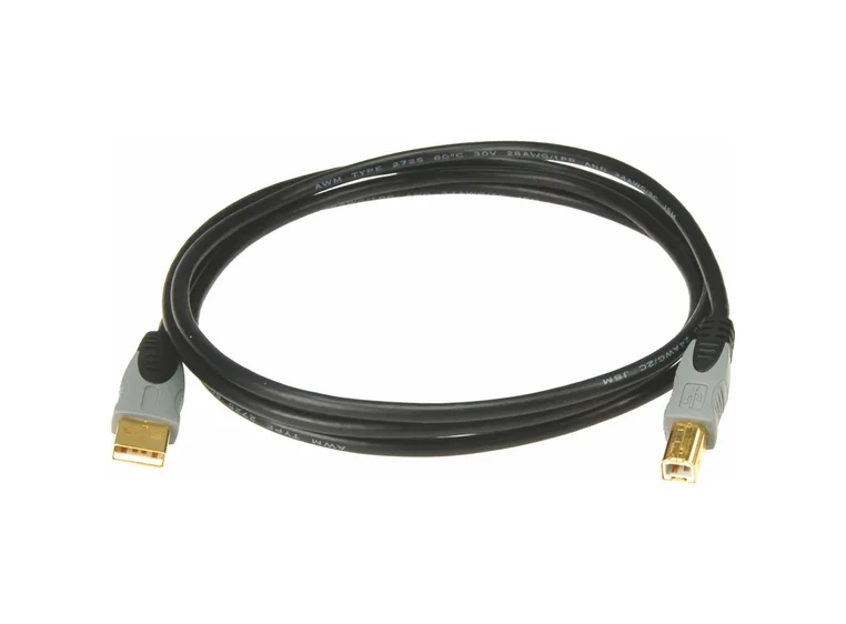 Klotz USB-AB3 USB High Speed USB 2.0 A-B sort 3 m 