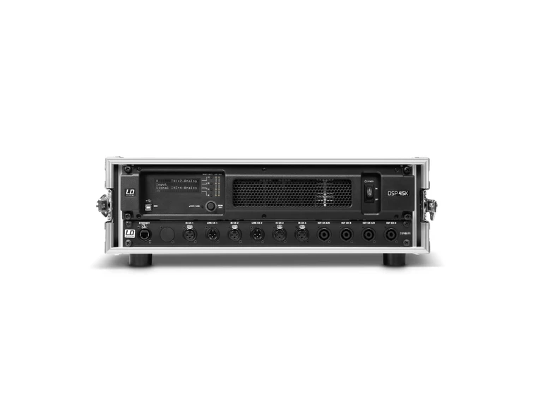 LD Systems DSP 45 K RACK 4-Channel DSP Power Amplifier and Patchbay in 19" Rack 