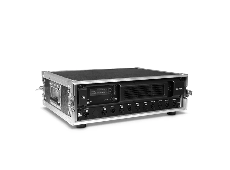 LD Systems DSP 45 K RACK 4-Channel DSP Power Amplifier and Patchbay in 19" Rack 