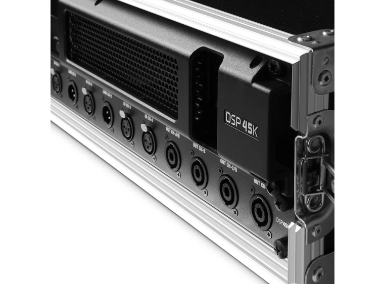 LD Systems DSP 45 K RACK 4-Channel DSP Power Amplifier and Patchbay in 19" Rack 