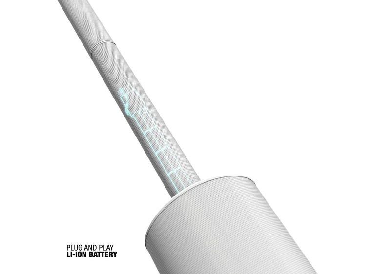 LD Systems MAUI 5 GO W Ultra-Portable Battery-Powered Column PA System white 