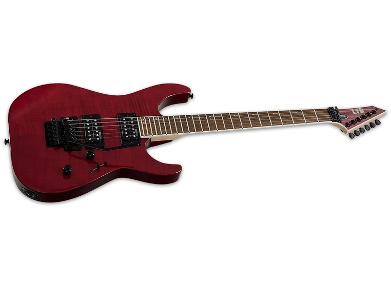LTD M-200FM See Thru Red 