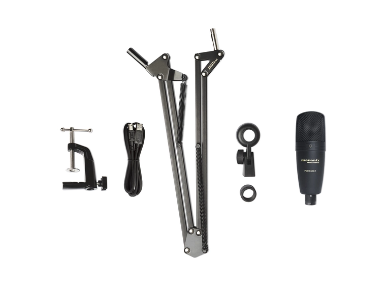 Marantz Pod Pack 1 USB-mikrofon m/stativ 