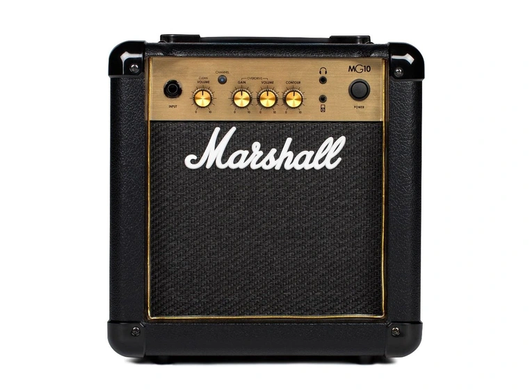 Marshall MG10G Black and gold 