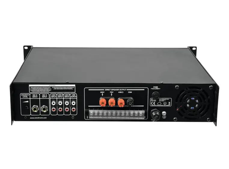 OMNITRONIC MPZ-500.6 PA Mixing Amplifier 