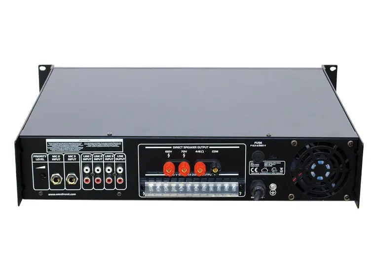 OMNITRONIC MPZ-500.6 PA Mixing Amplifier 