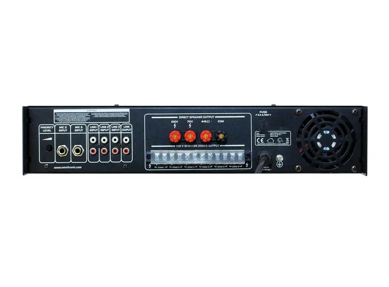 OMNITRONIC MPZ-500.6 PA Mixing Amplifier 