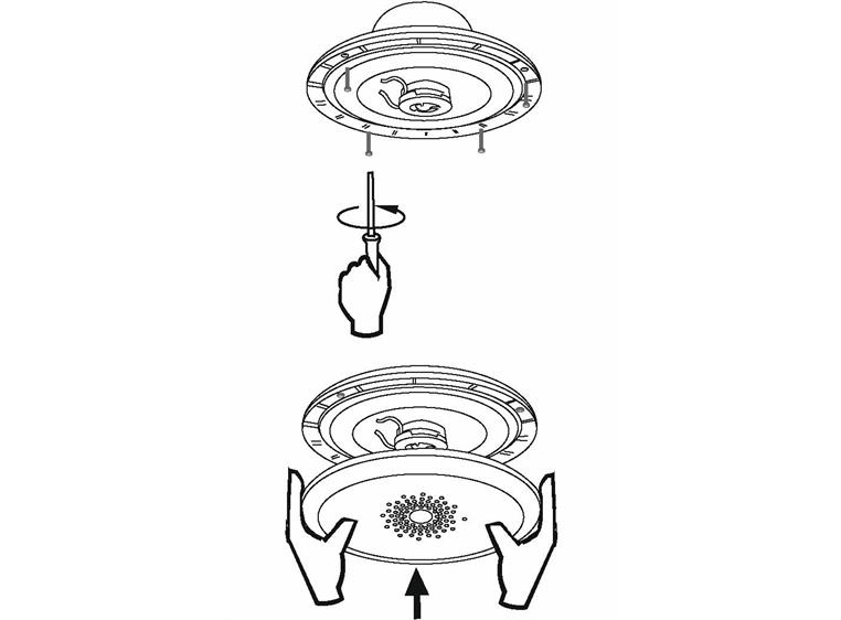 OMNITRONIC WF-5 Flush-Mount Speaker