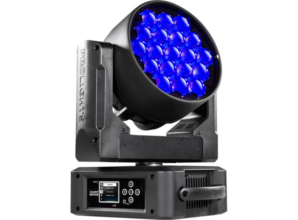 Как прописать в lightjockey led zoom wash 19x15w with 2in1 fly case