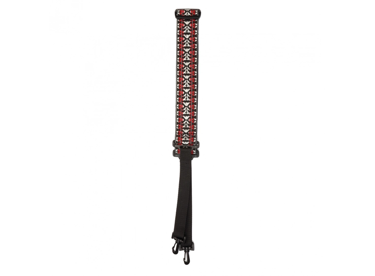 Planet Waves 20N00BJ Banjo strap Woven Red/Silver - 50 mm 