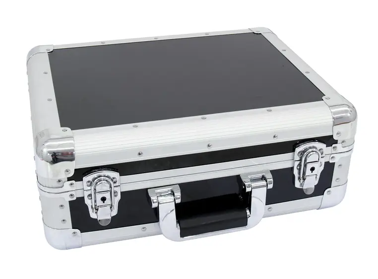 ROADINGER CD case ALU digital booking rounded black 