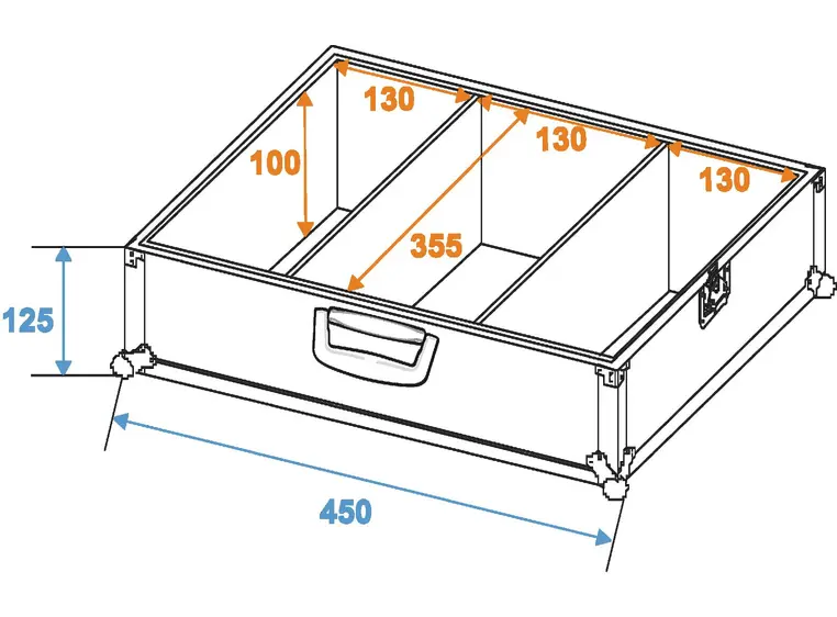 ROADINGER CD case Pro black 