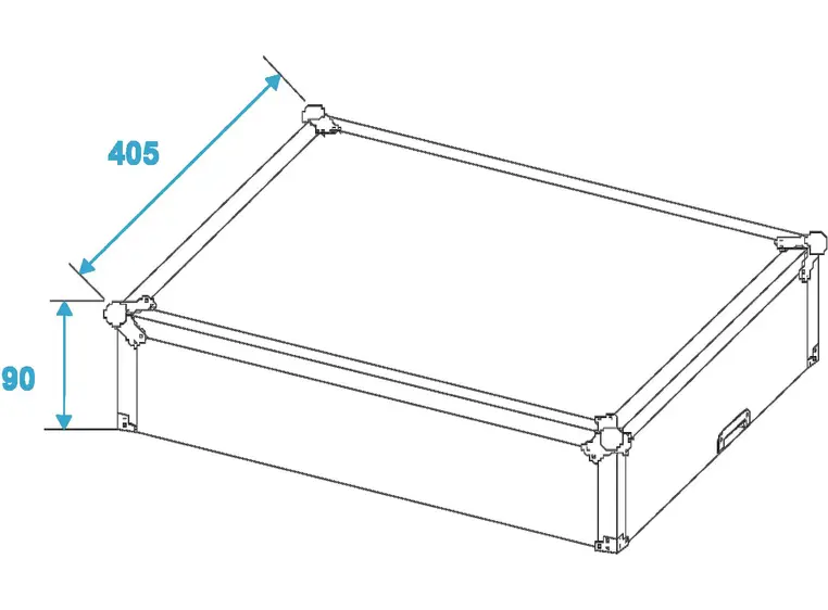 ROADINGER CD case Pro black 