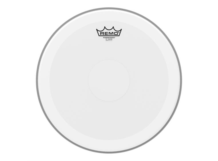 Remo P4-0114-C2 Powerstroke 4 Coated 14" Diameter Clear Dot