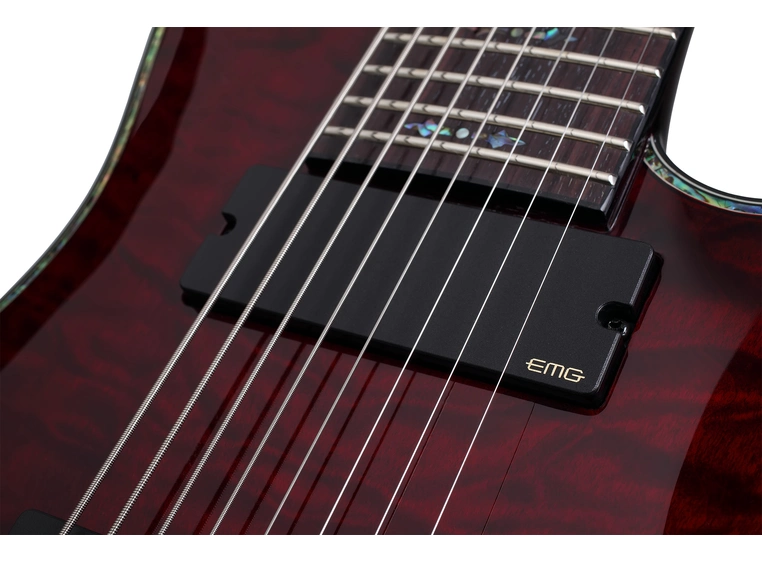 Schecter C8 Hellraiser Black Cherry 