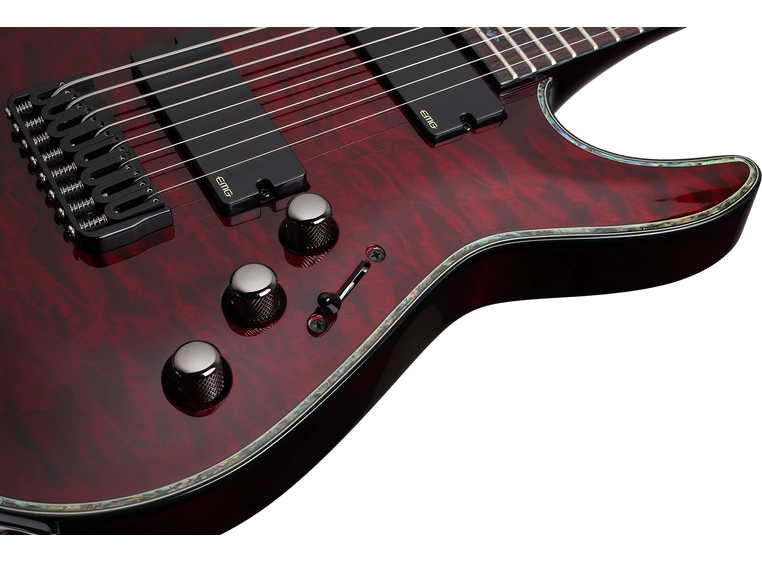 Schecter C8 Hellraiser Black Cherry 