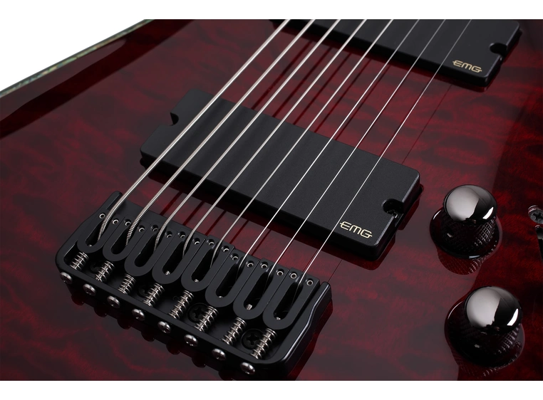 Schecter C8 Hellraiser Black Cherry 