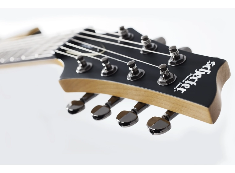 Schecter Demon-7  Aged Black Satin 