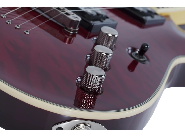 Schecter Omen 7 Extreme Black Cherry 