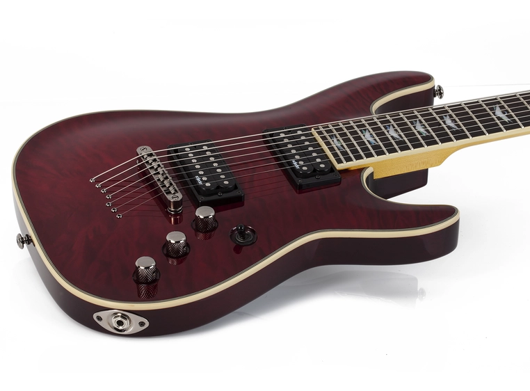 Schecter Omen 7 Extreme Black Cherry 