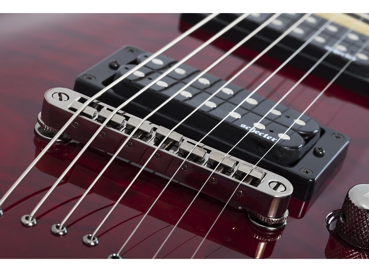 Schecter Omen 7 Extreme Black Cherry 