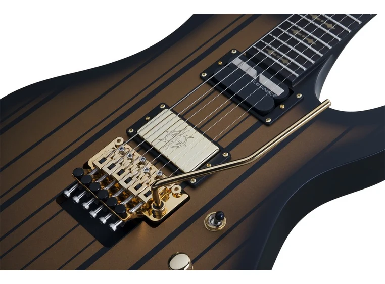 Schecter Synyster Gates Custom S Satin Gold Burst 1743 