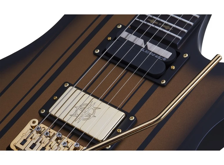 Schecter Synyster Gates Custom S Satin Gold Burst 1743 