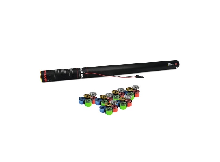 TCM FX Elektrisk Streamer kanon 80cm Flerfarget Metallic 
