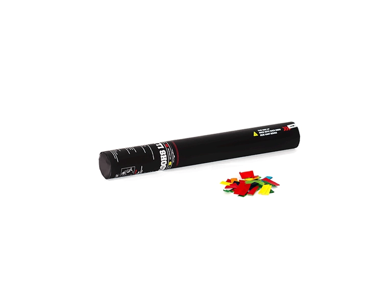 TCM FX Håndholdt Konfettikanon 28cm Flerfarget 