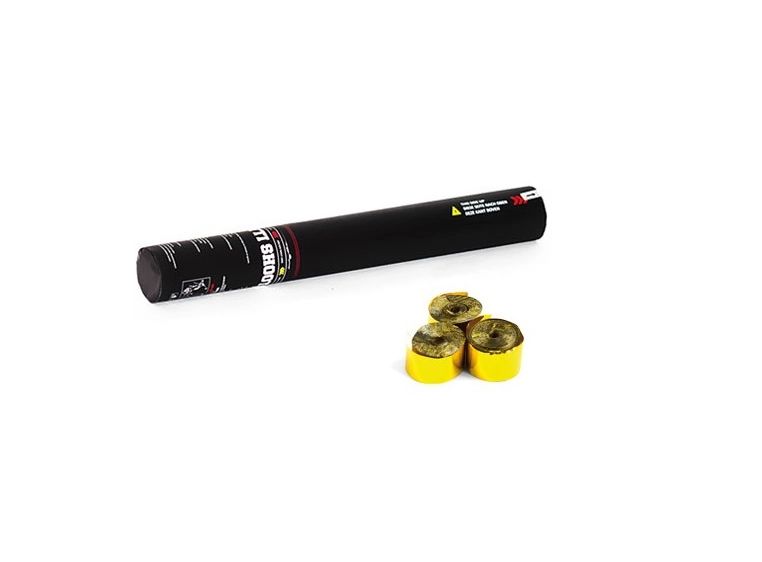 TCM FX Håndholdt Streamer kanon 40cm Gull 