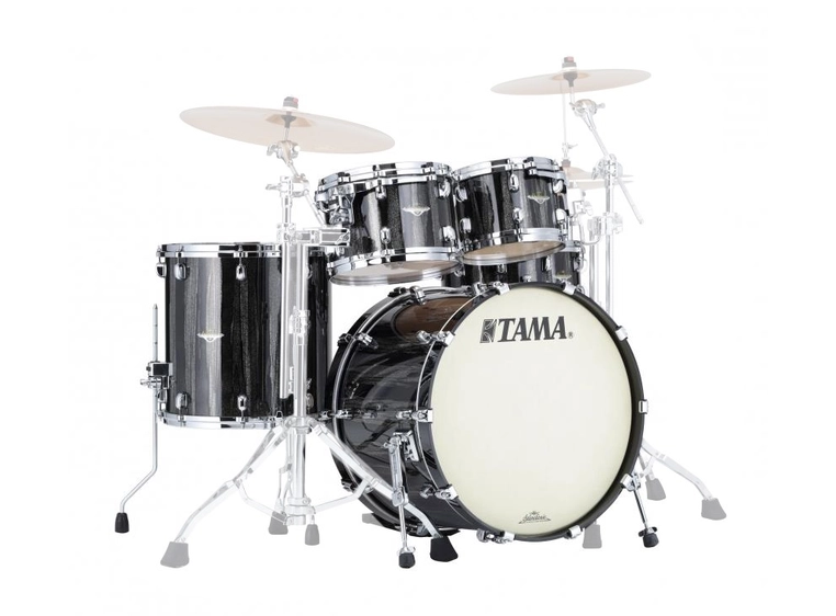 Tama MA42TZS-BCS SC Maple 4-shellkit (10,12,16,22),BK Cloud.& Silv.Lin. 