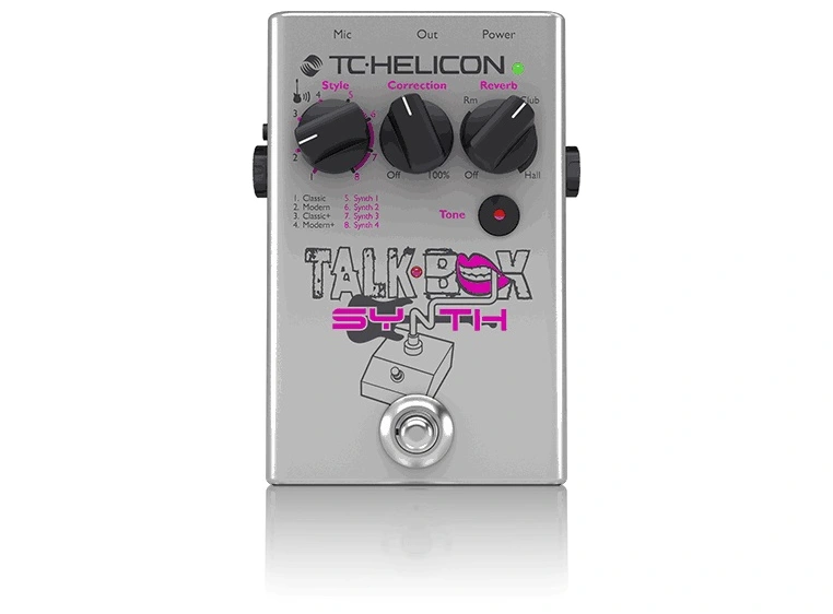 Tc-Helicon Talkbox Synth-vokal effekt 