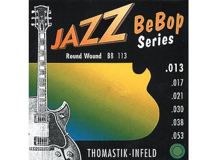 Thomastik BB113 For Electric Guitar (013-053) Jazz BeBob nickel round wound 