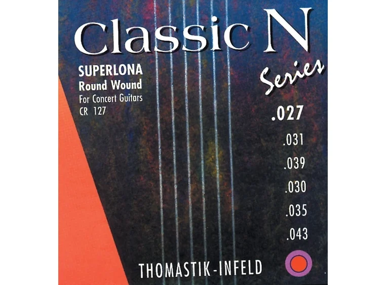 Thomastik CR127 For Classic Guitar Classic N Series. Superlona Light Set 