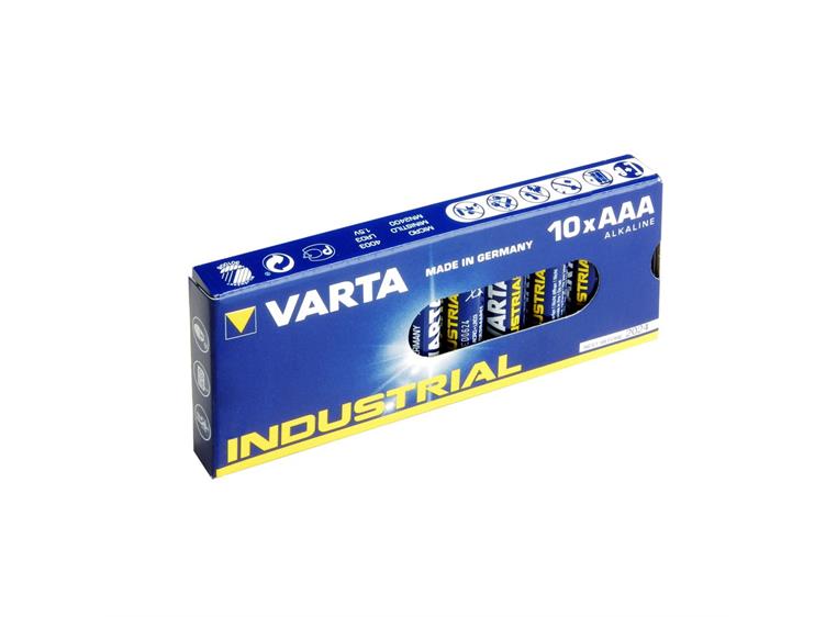 VARTA Batteri 1.5 V Battery MICRO AAA Industrial 4003