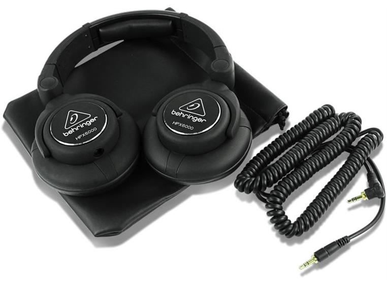 Behringer HPX6000 Profesjonelle DJ-hodetelefoner