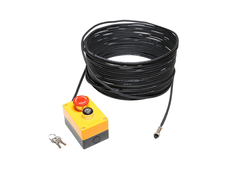 Cameo EKS 20 M Emergency Stop Switch with Key Control and 20 m Cable 