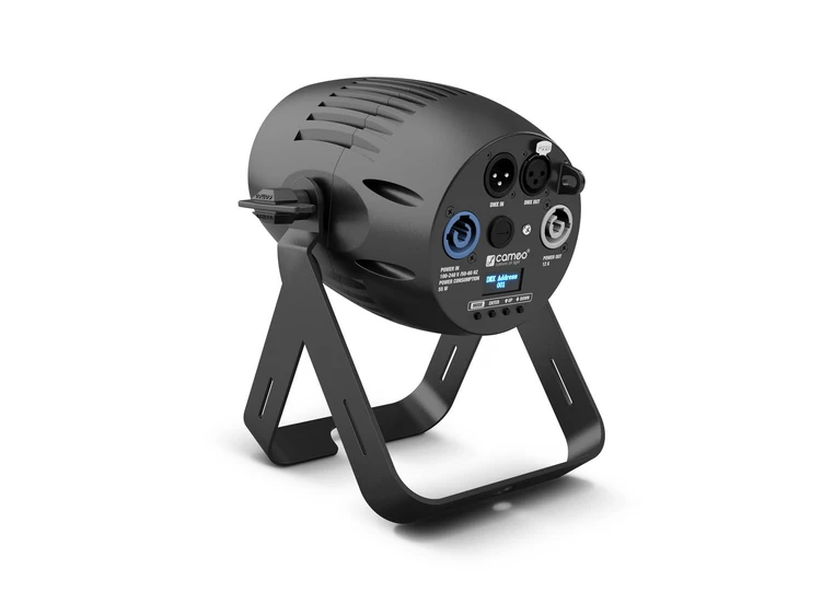 Cameo Q-SPOT 40 RGBW Compact Spotlight 40W RGBW LED in Black Housing 