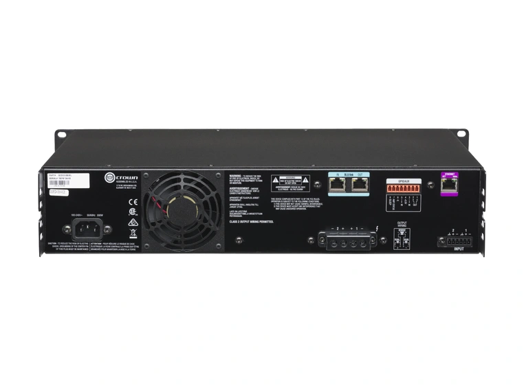 Crown CDi2 300BL, 2 x 300W BLU Link installasjonsforsterker 