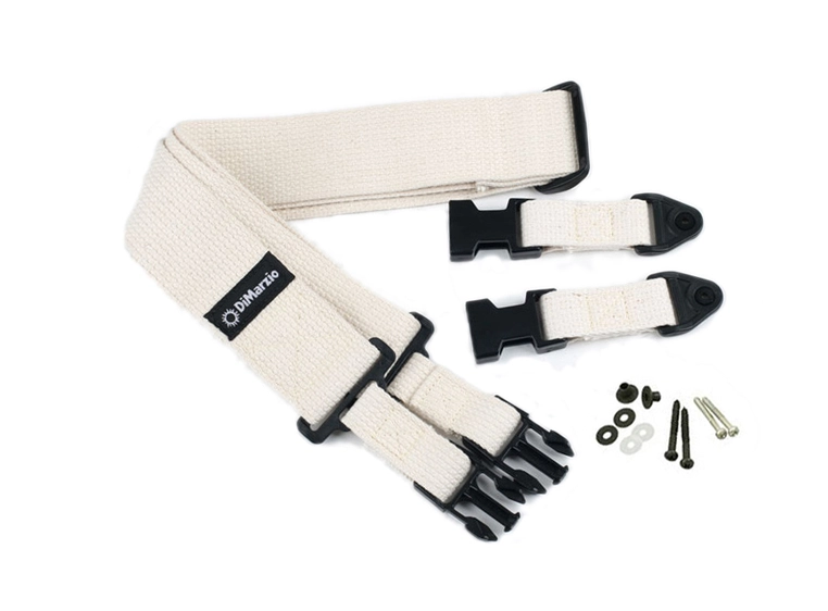 DIMARZIO DD2200CN 2" ClipLock Strap Cotton Natural 