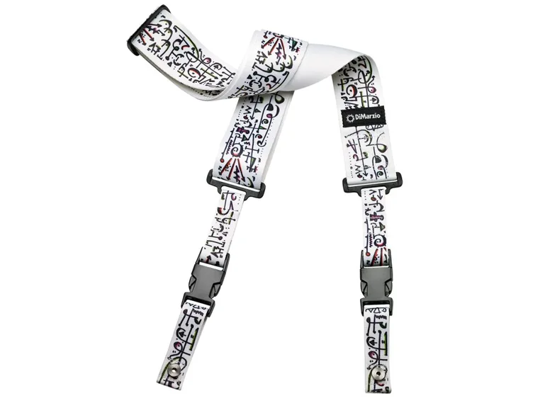 DIMARZIO DD2242 2" ClipLock Strap Nylon Steve Vai - Art Strap 