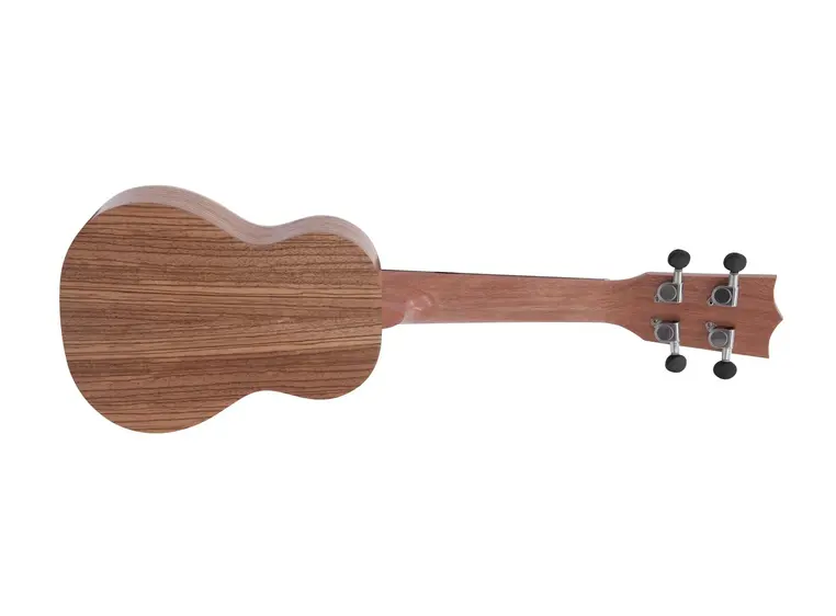 DIMAVERY UK-400 Ukulele soprano "Zebrawood" 