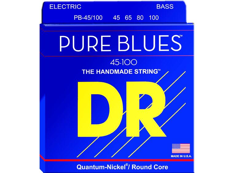 DR Strings PB-45/100 Pure Blues (045-100) Medium - Light
