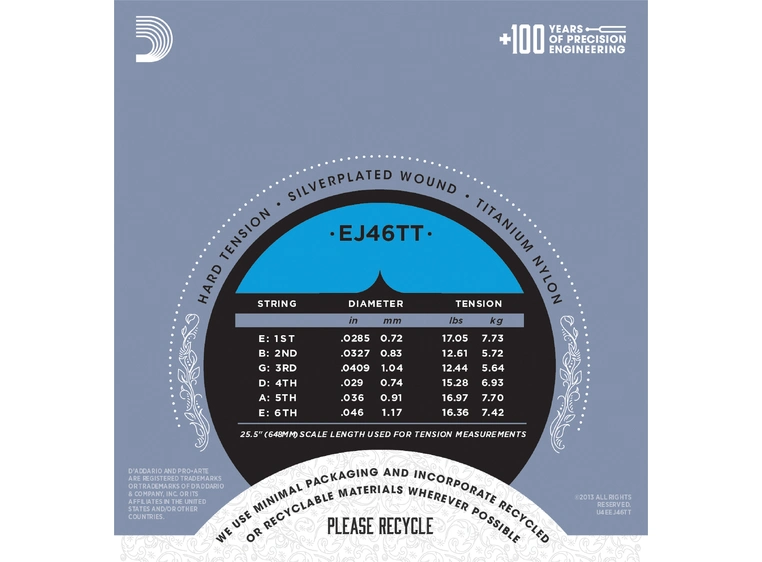 D'Addario EJ46TT (0285-046) 