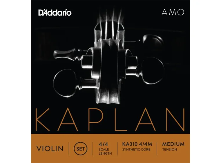 D'Addario KA310 4/4M Violin Strings Kaplan Amo Set 4/4 Medium Tension 