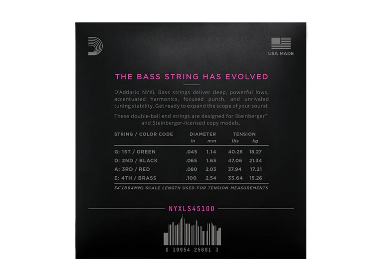 D'Addario NYXLS45100 (045-100) 