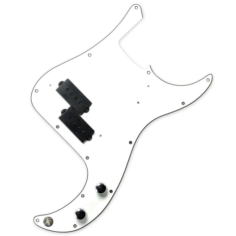 DiMarzio FB2100WA1BK Prewired Pickguard PBass, Model P Evenstad Musikk