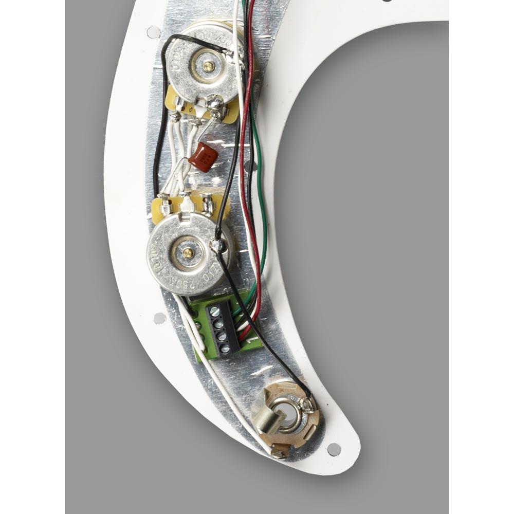 DiMarzio FB2100WA1BK Prewired Pickguard PBass, Model P Evenstad Musikk